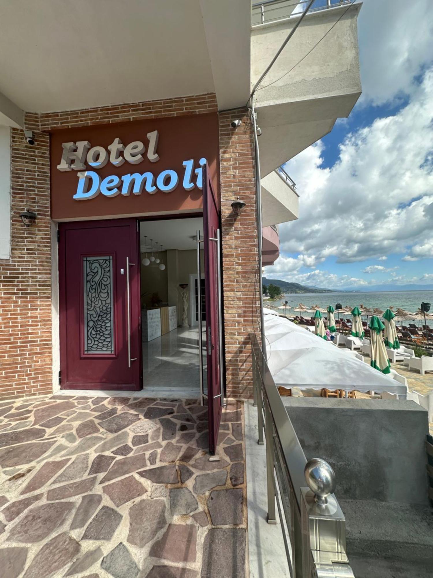 Hotel Demoli Pogradec Zewnętrze zdjęcie